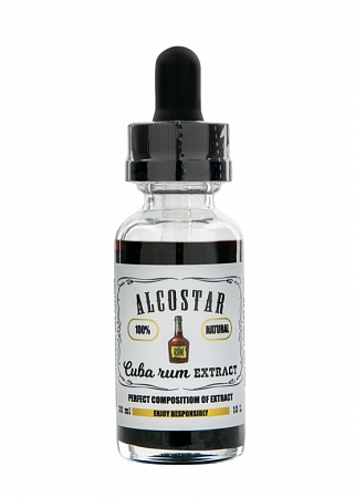 Alcostar эссенция Cuba rum (Кубинский ром) 30ml/10l